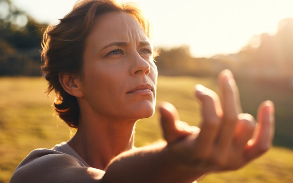 Pessoa praticando técnicas de motivação pessoal para manter o foco e alcançar seus objetivos