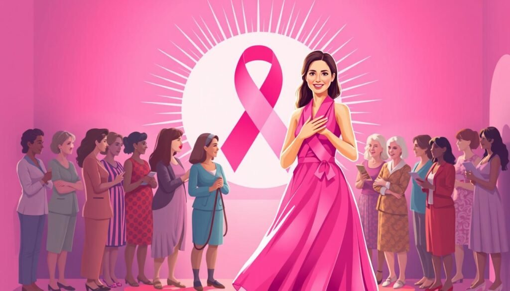 conscientização sobre o câncer de mama