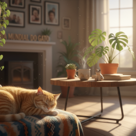 Dia Mundial do Gato: 5 Lições de Amor e Presença que Melhoram Sua Saúde Mental