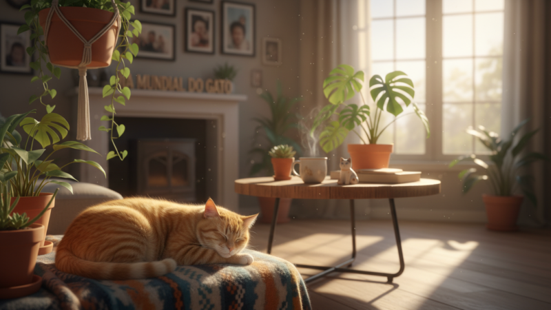 Dia Mundial do Gato: 5 Lições de Amor e Presença que Melhoram Sua Saúde Mental