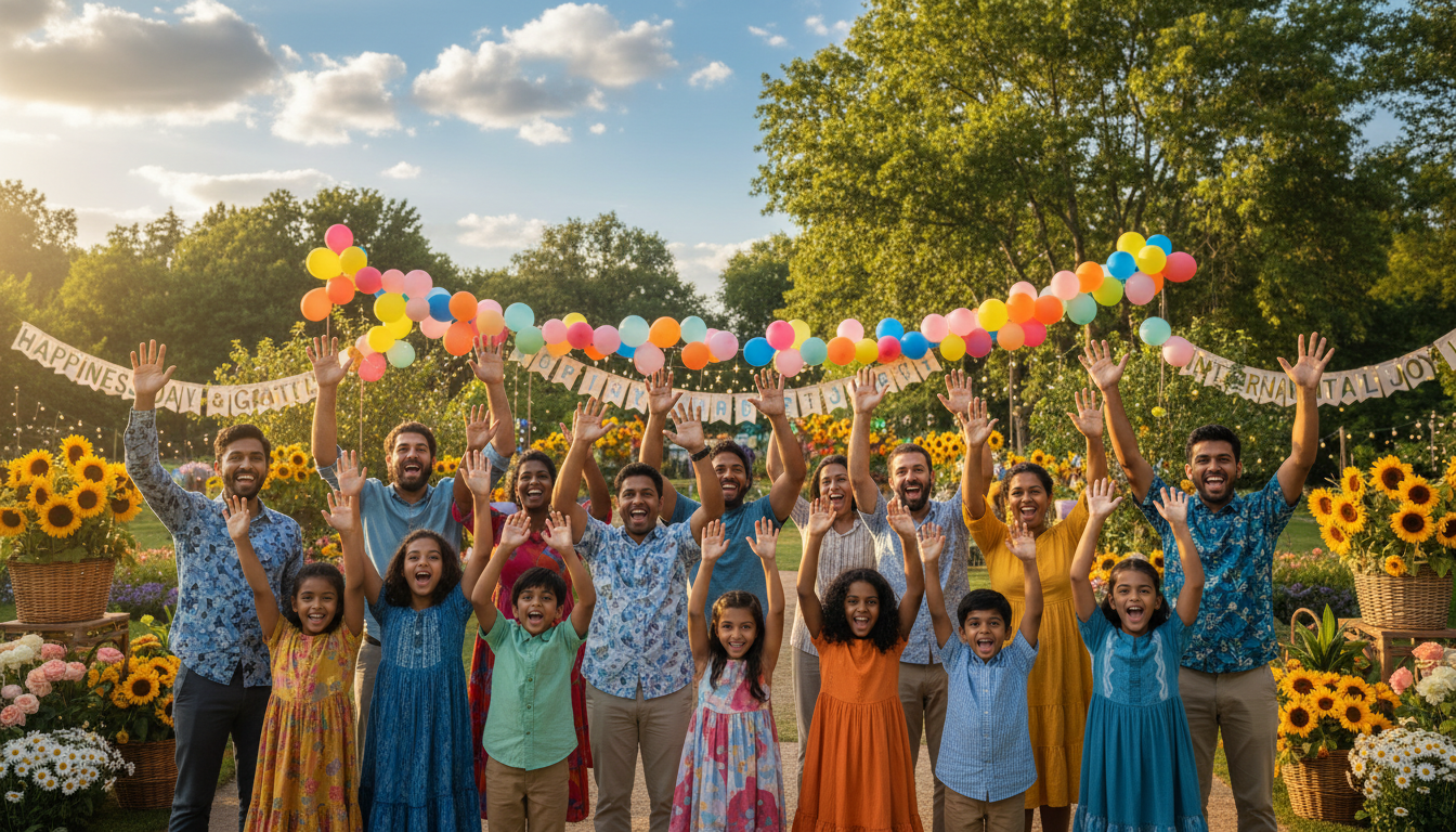 Dia Internacional da Felicidade: 5 Lições Sobre Gratidão Que Podem Mudar Sua Vida
