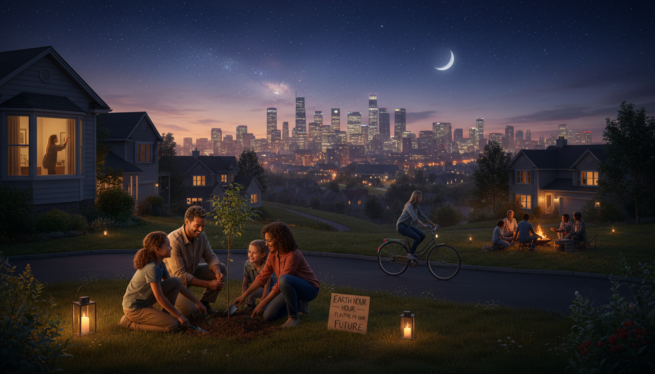 Hora do Planeta: 7 Atitudes Simples Que Podem Ajudar a Salvar o Nosso Futuro