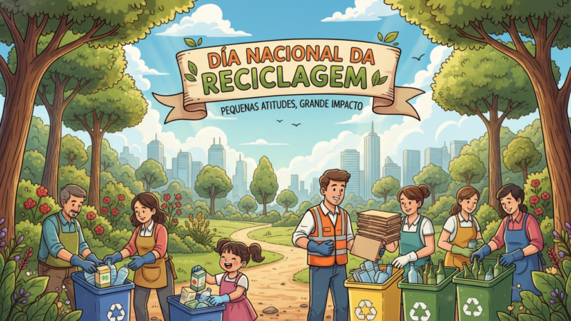 Dia Nacional da Reciclagem: 10 Pequenas Atitudes Que Podem Transformar o Futuro do Planeta